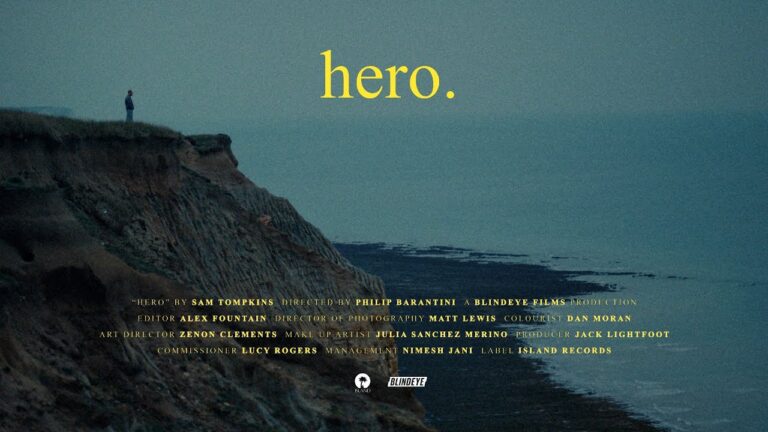 Sam Tompkins – Hero music video