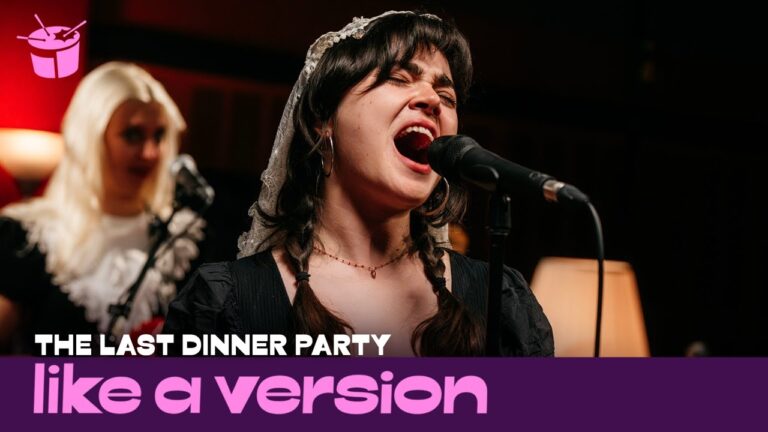 The Last Dinner Party – Call Me (Blondie cover, Like A Version) music video