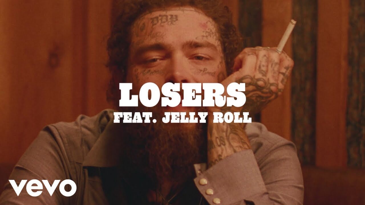 Post Malone – Losers (Lyric Video) ft. Jelly Roll