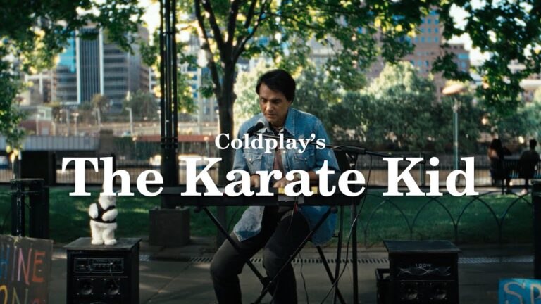 Coldplay – The Karate Kid music video