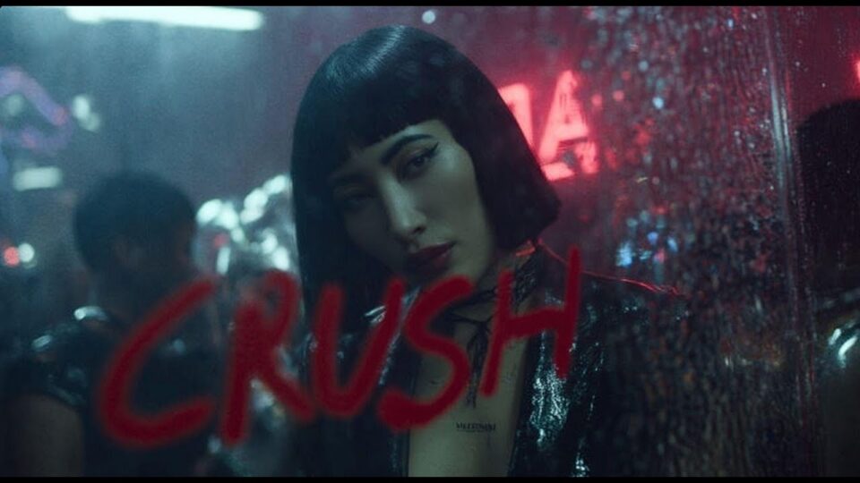 Indira Paganotto - CRUSH (Official Music Video) — directed by Toni Hsu — music video music video