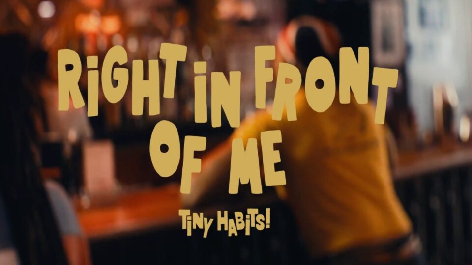 Tiny Habits - Right In Front Of Me (Official Visualizer) — directed by Tiny Habits — music video music video
